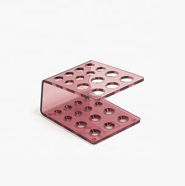 C Shape Acrylic Makeup Brush Holder Brush Organizer Acrylic Pen Holder