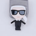 Vintage New Fashion Trends Classic Cartoon Gentleman Suit Man Signature Cool Resin Brooch Gifts