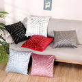 Amazonn Pillow Cover Flannel Gold Plated Pillow Cover Sofa Cushion Cover Car Pillow Cushions Cases Manufacturer Wholesale