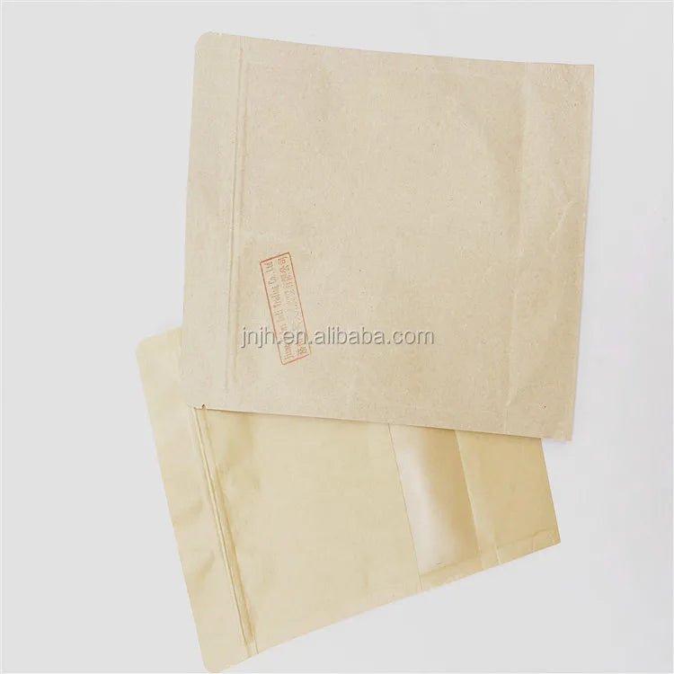 Stand up Pouch Resealable Zip Lock Paper Organic Empty Tea 1Kg 100G Coffee Bag