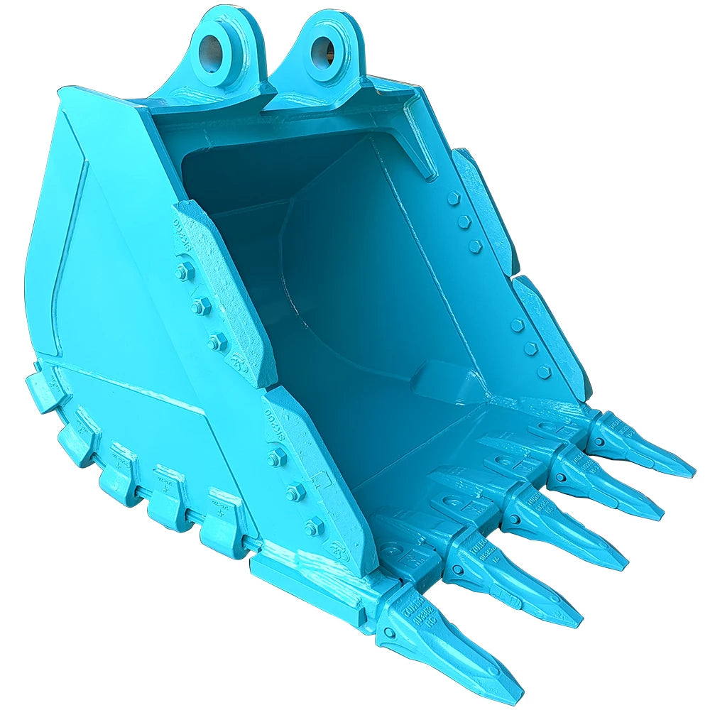 China RB Brand Professional Customized Hard Rock Bucket for Excavator Heavy Duty Use Q355/Q460 Material ISO9001 Certified 1 Year