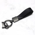 Custom Wholesale DIY Branded Metal and Leather Car Keychain
