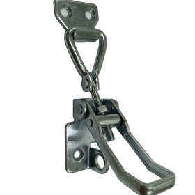 Adjustable 4006 Spring Loaded Latch Catch Toggle Hasp Galvanized Mild Steel Simple Window Hardware Tool Box Lock Sliding Door