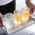 Factory Wholesale Clear Beer Juice Milk Beverage Water Glass Cup Frosted White Drinking Glasses Clear Glass Tumbler