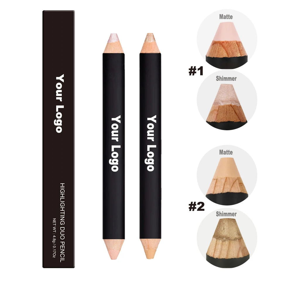 Private Label Vegan Waterproof Full Coverage Creamy Mineral Eyebrow Concealer Stick Makeup Eye Brightener Moisturizer