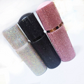 Custom Diamond Rinse Bottle Lash Cleanser Shampoo Bottle Glue Storage Tank Lash Mini Fan with Rhinestone for Lash Extension