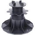 Strong Stable Modern Black Anti-UV Plastic Pedestal for Stone Tiles XF-T204C-2 Big Stable Base 65-145 mm Height Range Rubber