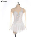 Factory Multi Color White Black Red pink Customized Stage Performance Figure Skating Championships Ice Skate Competition Dress