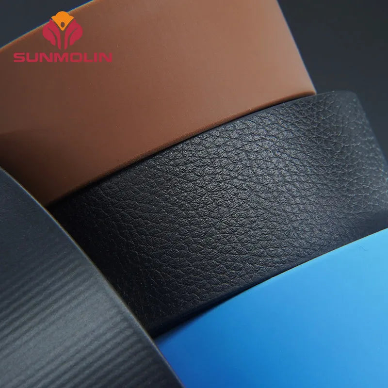Factory Supply Outdoor Use PVC Waterproof 19mm Width 3mm Thickness Abrasion Resistant Leather Finish Coated Nylon Webbing