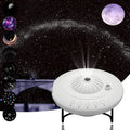 Rechargeable 13-in-1 UFO Galaxy Starry Projector LED Night Light with White Shade for Kids Room Ceiling Decor and Gifts