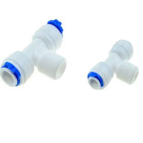 Water Filter Spare Parts Tee Type 1/4