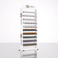 Customized Nail Polish Display Floor Type Rack Cosmetics Makeup Products Shelf Multi-Layer Nail Polish Display Stand