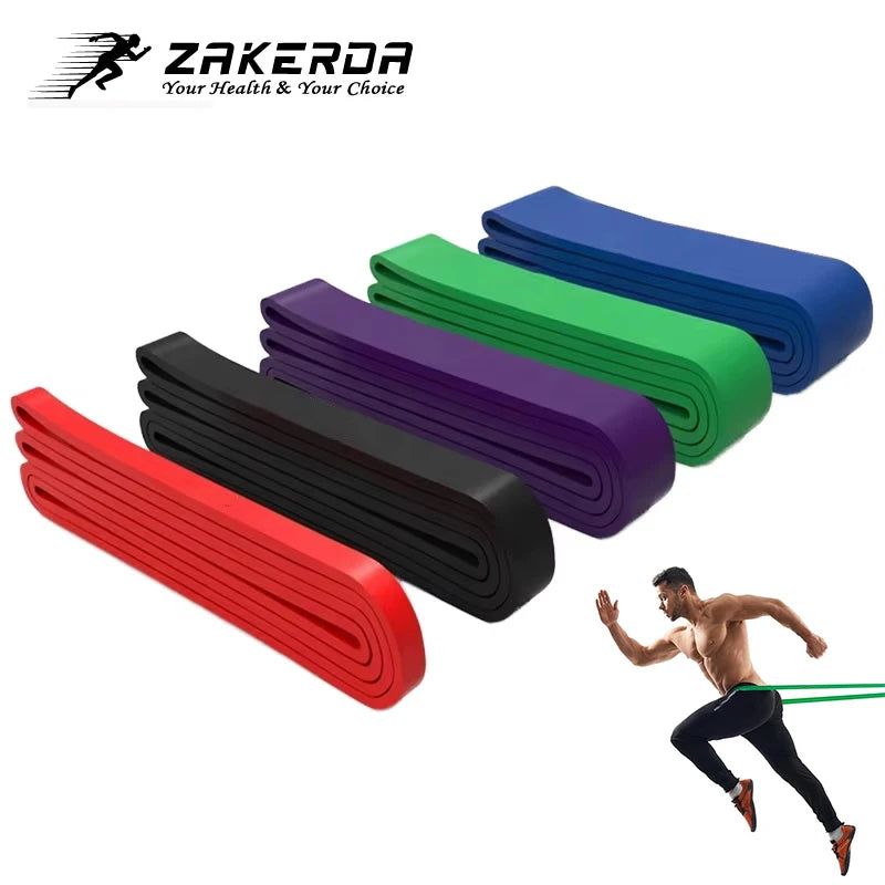 Workout Bands Heavy Duty Natural Latex Resistance Exercise Bands Pull Assistance Muscle Stretching Training Home Fitness
