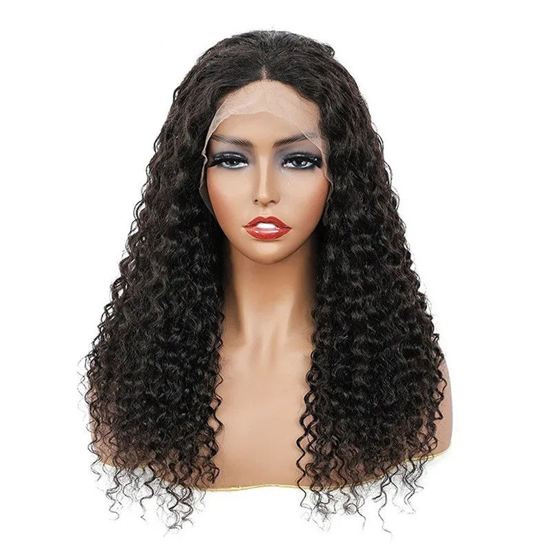 13X4 Lace Frontal Wig Wholesale Virgin Raw Vietnamese Human Hair Deep Wave Wig