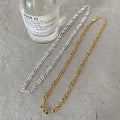 VIANRLA 925 Sterling Silver Stacking Necklace Minimalist Pure Silver Necklaces