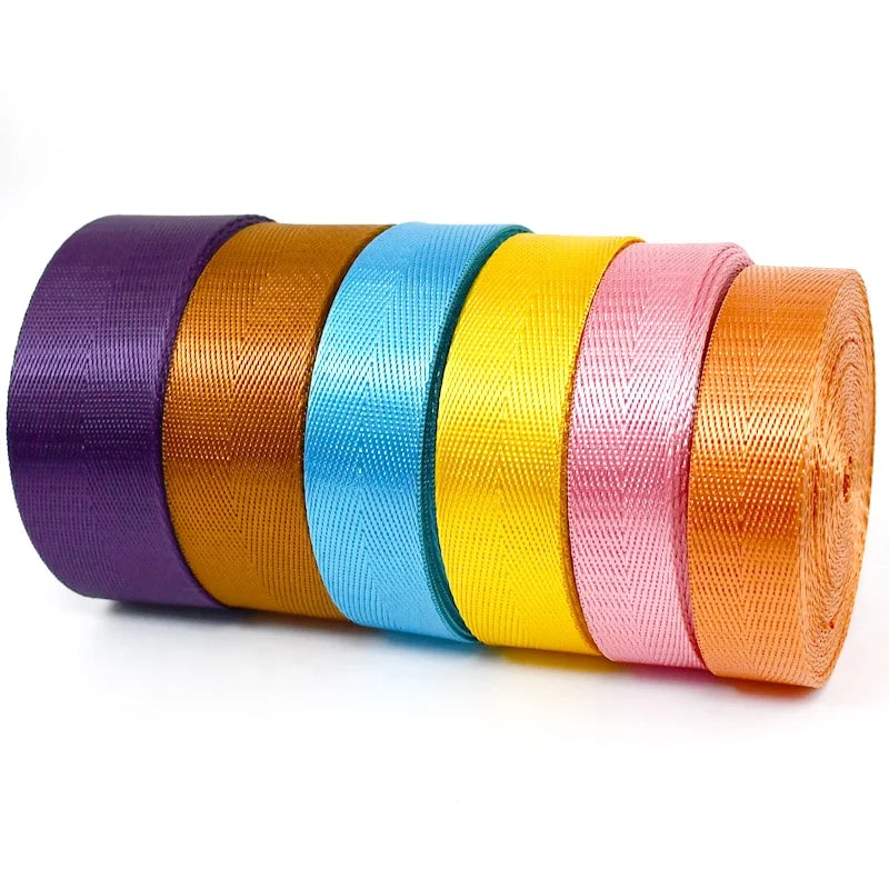Meetee RD001 20mm Luggage Accessories DIY Handmade Sewing Material Nylon Sustaining Safety Belt Strap for Backpack Garment