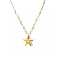 ROXI Simple Fashion S925 Sterling Silver Mini Star Women Necklace Jewelry