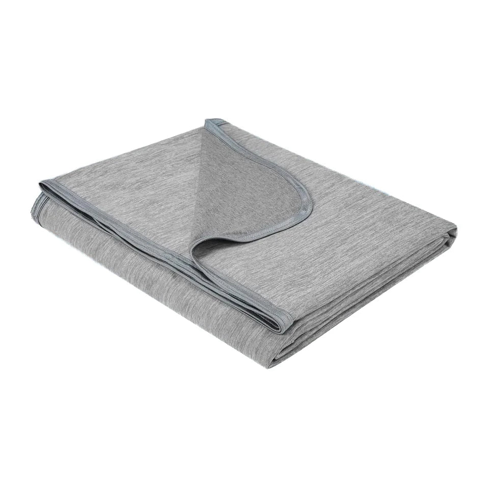 DDP Wholesale Summer Cooling Lightweight Blanket Hot Sleepers Q-Max>0.4 Cool Fiber Solid for Comfortable Bed Couch Sofa Use