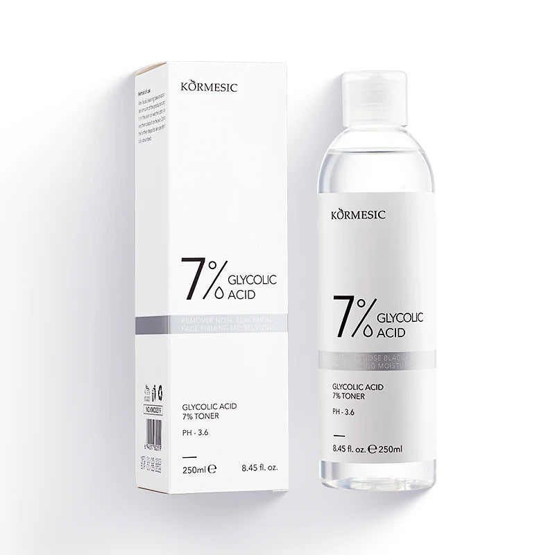 KORMESIC OEM Organic Facial Skin Toner Hyaluronic Acid Moisturizing Brightening Shrinking Pore Vitamin C Whitening Face Toner