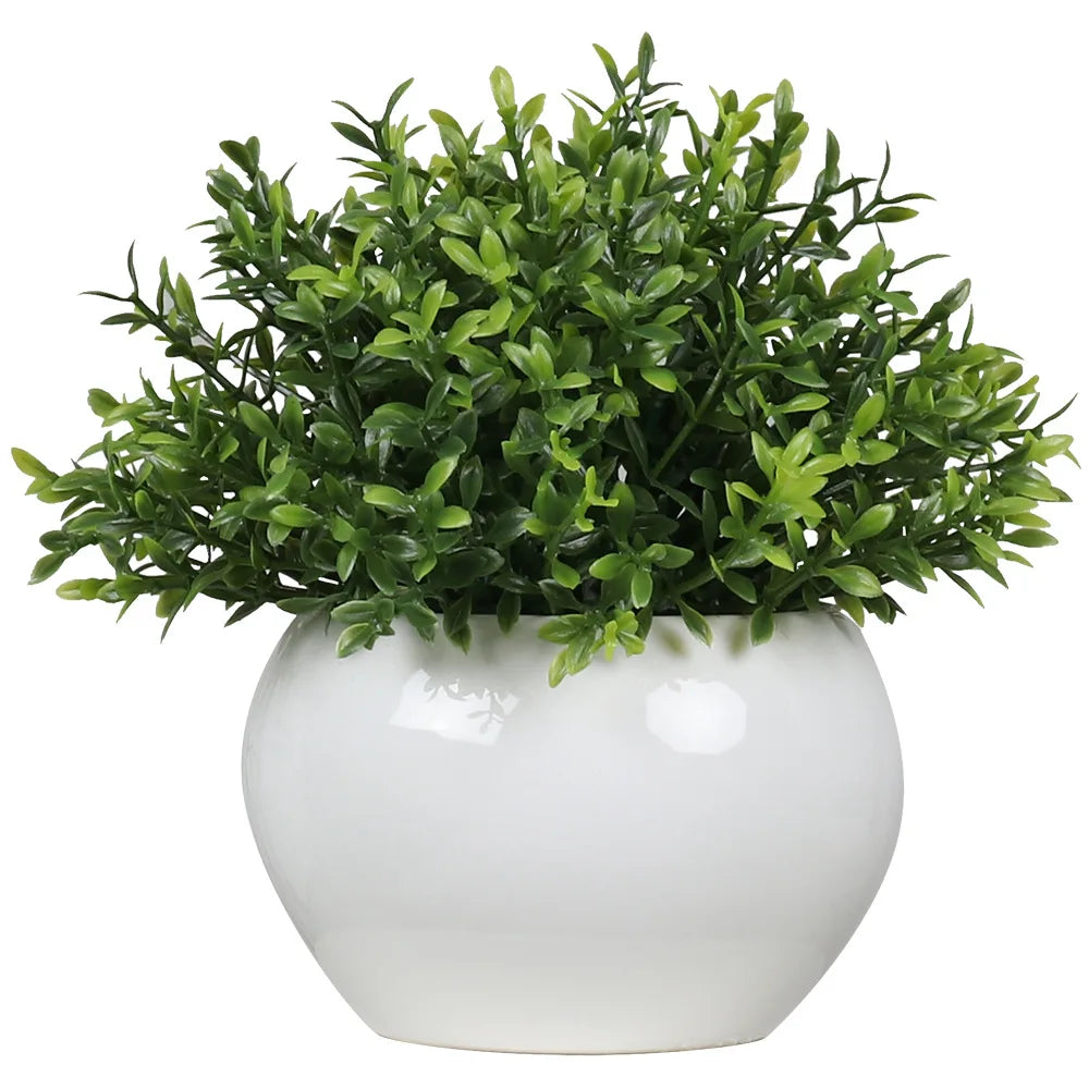 13cm Potted Direct Selling Price Small Artificial Plant for Decoration Office Desk