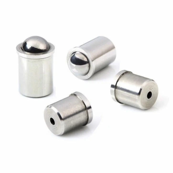 M3 M4 M5 M6 Stainless Steel Press Ball Spring Plungers Flat Collar Ball Plunger