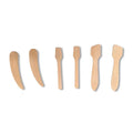 Eco Friendly Bamboo Face Mask Applicator Set Natural Cosmetic Spatula Beauty Tool Custom Logo OEM ODM