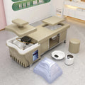 Salon Hair Washing Head Spa Thai Massage Electric Pedicure Bed Water Therapy Beauty Shampoo Bed with Sink Bowl