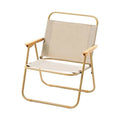 Modern Folding Camping Chair-Durable Oxford & Steel Construction Portable Outdoor Furniture for Hotel & Garden Use