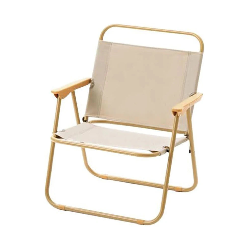 Modern Folding Camping Chair-Durable Oxford & Steel Construction Portable Outdoor Furniture for Hotel & Garden Use