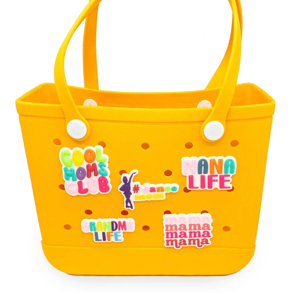 2025 Cute New Products Luxury Designer Custom Dance Mom Hand Big Bog Bag Accessories Charms Trend for Women's Bags Wholesale