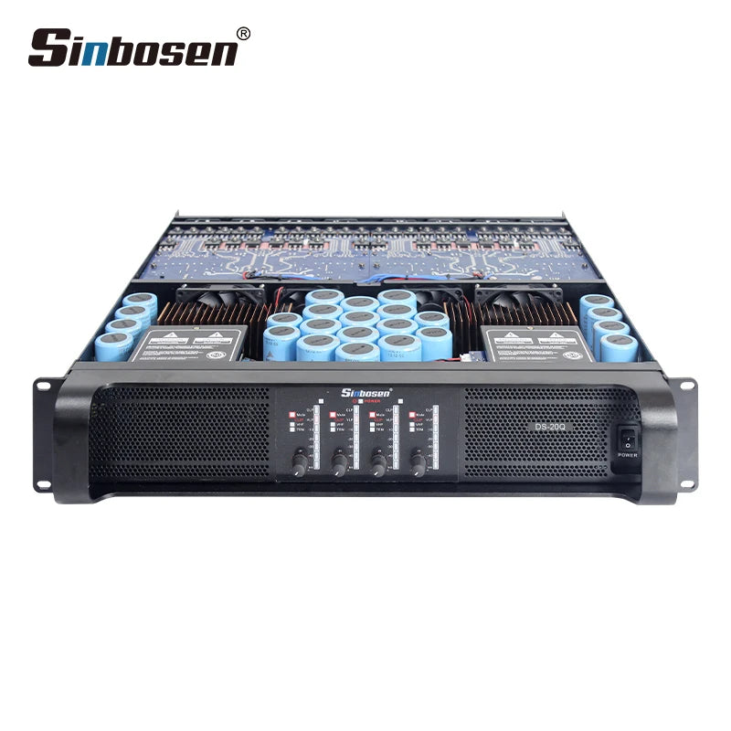 Customization 2200W*4 Power Amplifier Audio Professional Sound High-performance Amplifier