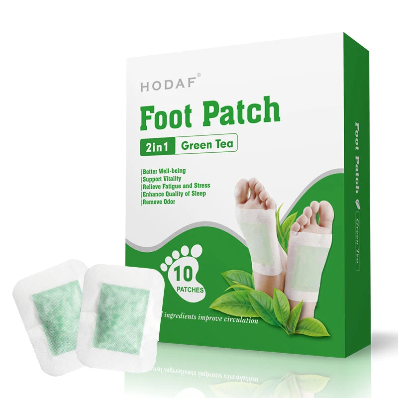 HODAF Organic Health Foot Patch Remove Toxins Ginger FootPads for Foot and Body Cleansing