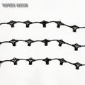 TOPREX DECOR 1m Power Cord with 10pcs T-Shaped Splitter Connector for Toprex Curtain String Lights Extension Cords