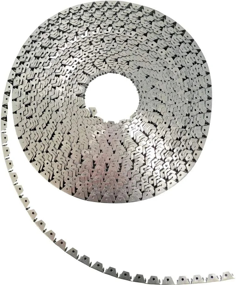 Flexible Edge Banding Sofa Furniture Interior Decoration Curve Nail Strip Metal Easy Grip Three-Tooth Sofa Curling Edge Strip