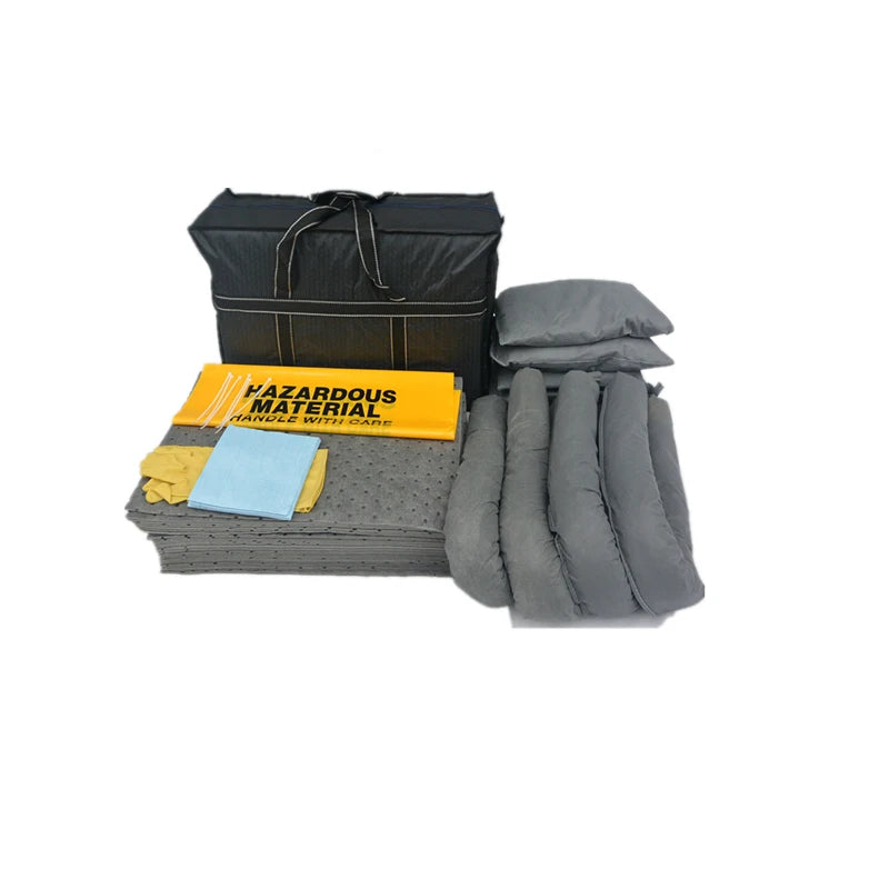 High Absorbent 20L General Spill Kit Gery Color Universal Bag Spill Kit Manufacturer