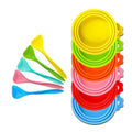 Universal BPA Free Silicone Dog Cat Food Can Covers 1 Fit 3 Standard Size Silicone Seal Lids for Pet Food Cans with Spoon