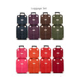 Luggage Handbag Set Suitcase Spinner Oxford Softshell Lightweight Softside Expandable Waterproof Eco-Friendly Polyester Rolling MegaBDM