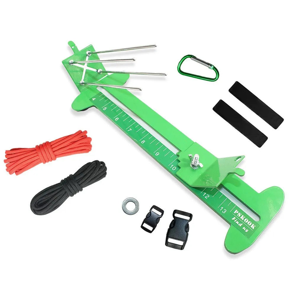 Bracelet Jig Kit Tool Kit Weaving DIY Maker Tool with No Slip Rubber Feet From 4 Inches to 13 Inches Long