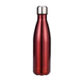 FX 500ml Red Sports Water Bottle 304 Stainless Steel Cola-Shaped Design for Outdoor Traveling Tumblers Promotion