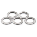 M6 304 Stainless Steel Flat Lock Washer Split Style with Plain Finish Zinc Plated for Automotive Industry