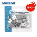 45PCS TS-K127 Iron Offset Clips Set Z Clip for Picture Frame Clamps-Taisheng Brand