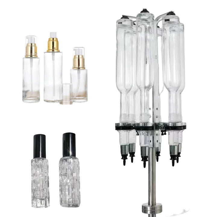 Perfume Display Rotating Design 370 or 500ML6-head Perfume bar Storewide  Stand 6-bottle Perfume Vending Machine