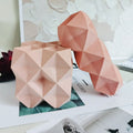 D-8168 Cube Simple Style Candle Mold Silicone Mold Geometry Gypsum Plaster Pouring Tools Ornament Scented Wax Resin Mould