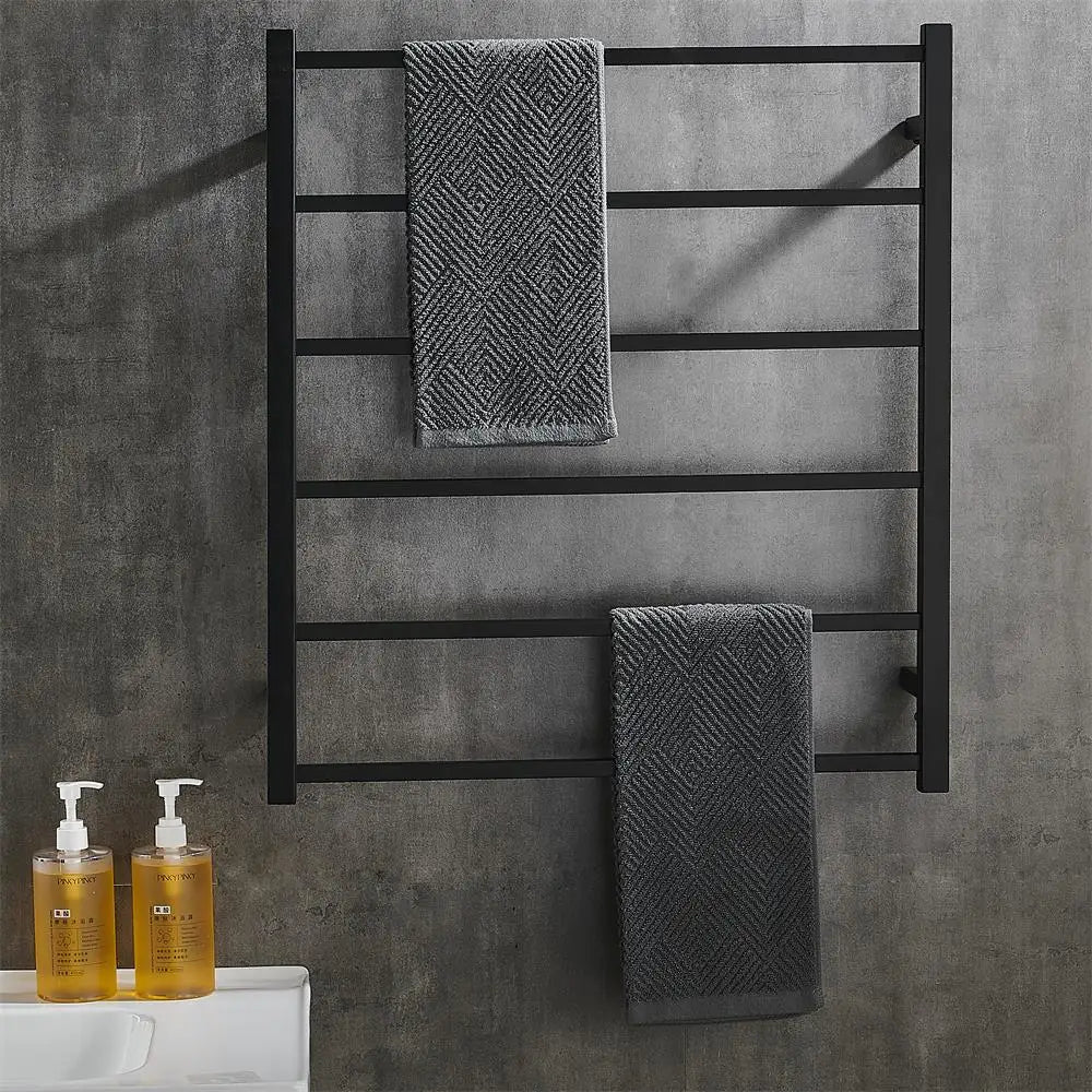 Bathroom Accessories Towel Racks Sus304 Bath Towel Holder Stainless Steel Mirror Black OEM Polish Wall Surface Finish Family