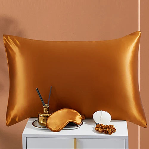 Custom 100% Mulberry Silk Pillowcase Pure Organic  Silk Pillow Case