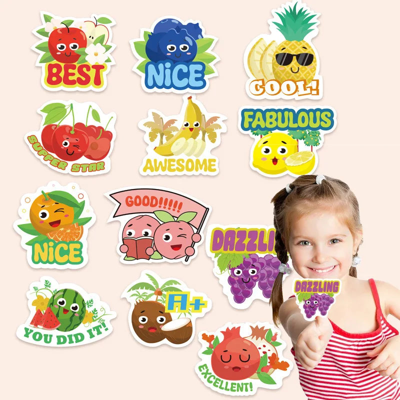 Scented Candle Accessories Decorative Die Cut Smell Stickers  Custom Scratch and Sniff Sticker Grapefruit for Kids