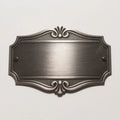 Factory Free Design 3D Silver Brass Gold Antique Branded Emblem Stainless Steel Engrave Custom Metal Nameplate