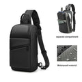Factory Wholesale New Design Chest Bag Travel Shoulder Korean Crossbody Custom Men Sling Bag