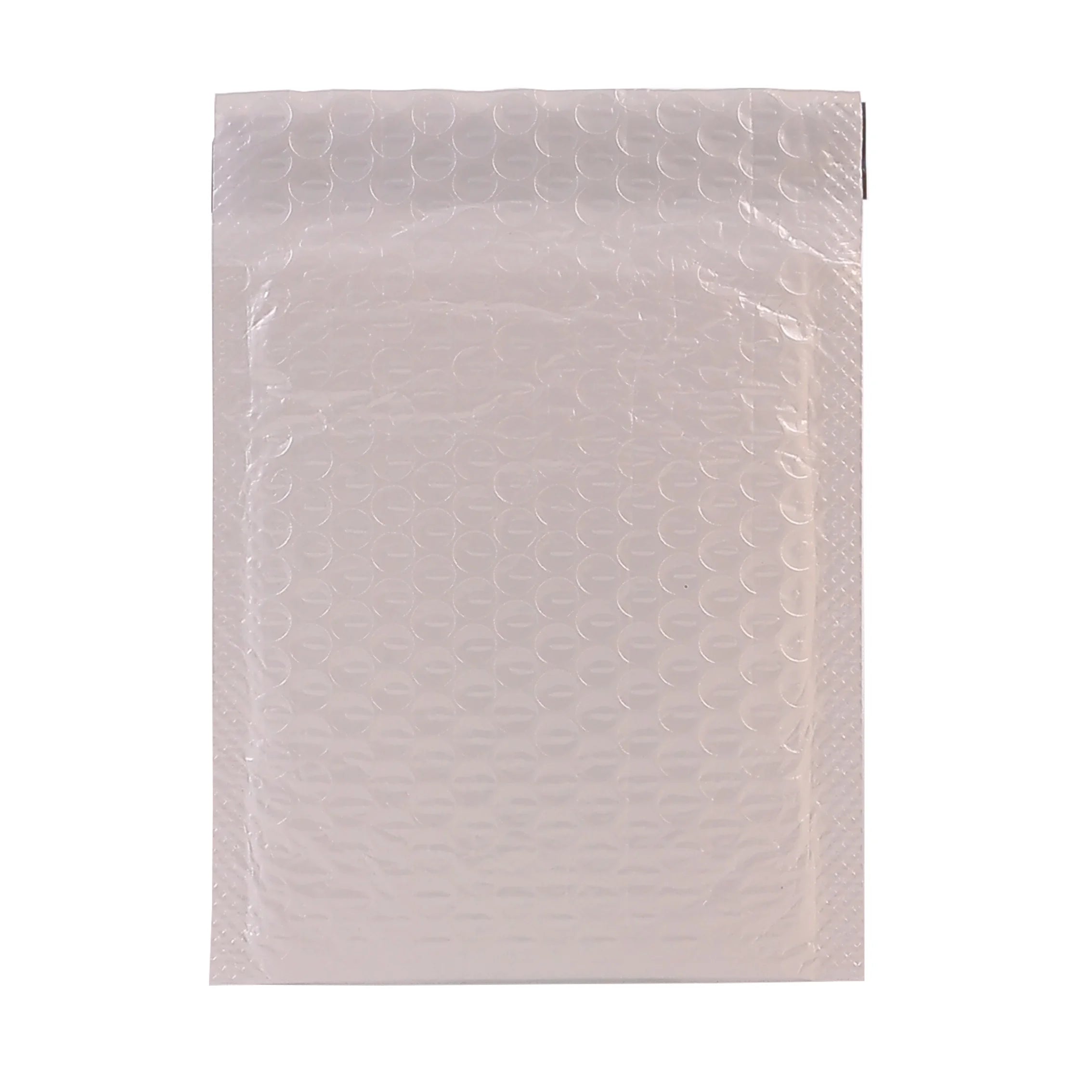 White Kraft Paper Eco-Friendly Durable Pearlescent Polymailer Padded Bubble Envelope Bag Recyclable Customizable Color Silk
