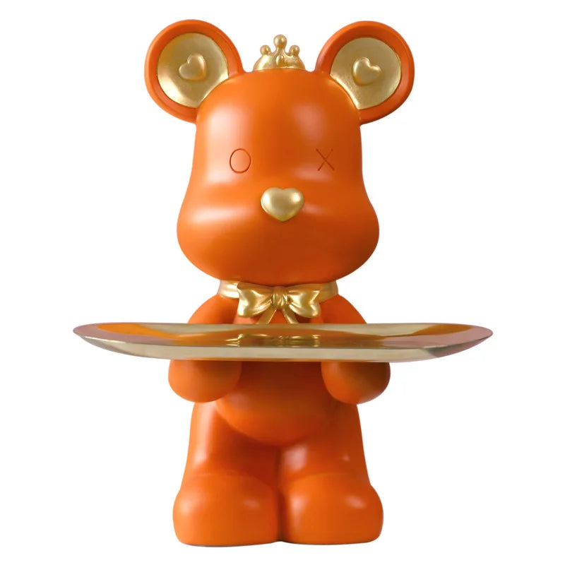 2022 HOT Violent Bear Living Room Decoration Creative Handwork Key Home Decoration Table Decoration Resin Crafts